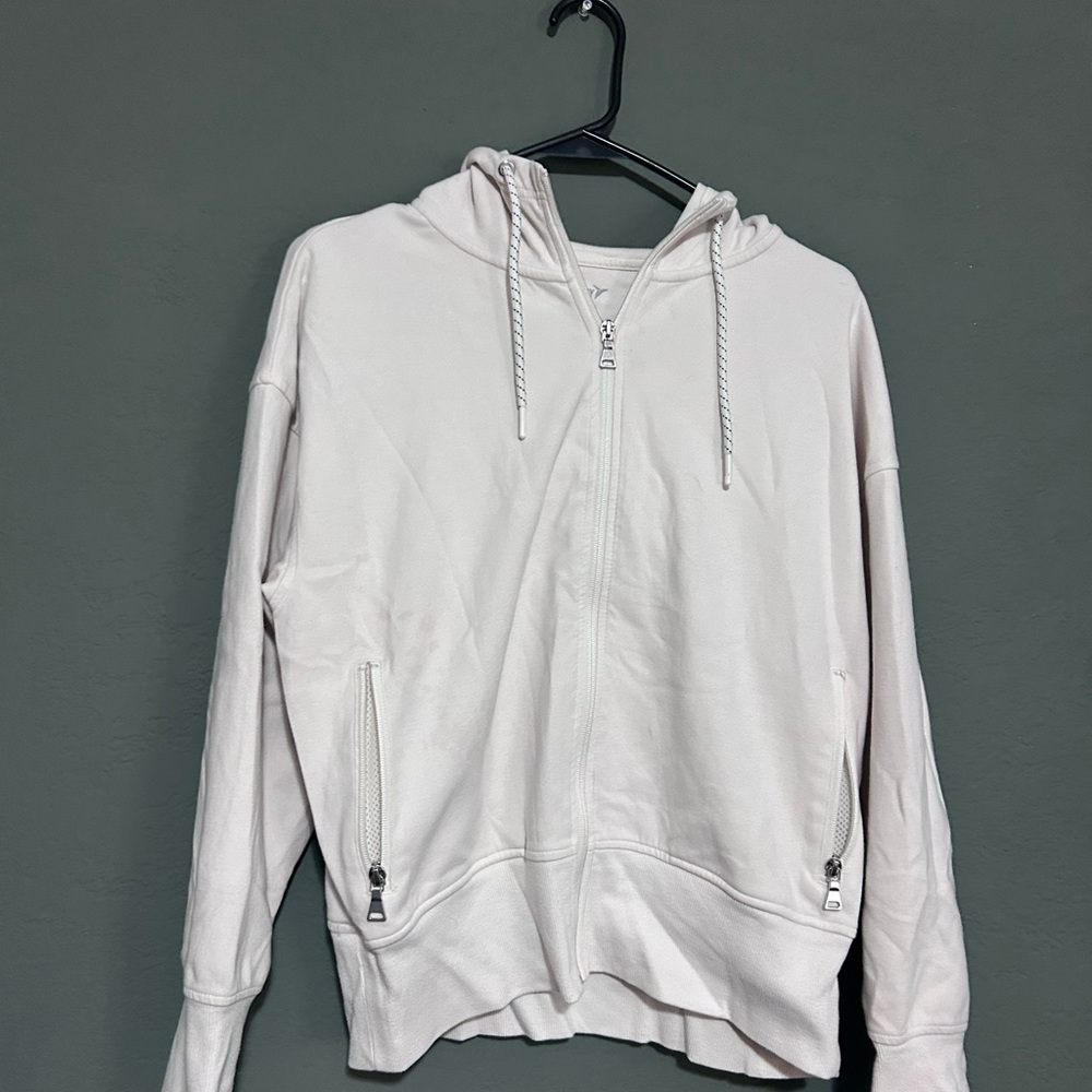 Old Navy Cream Zip-Up Hoodie